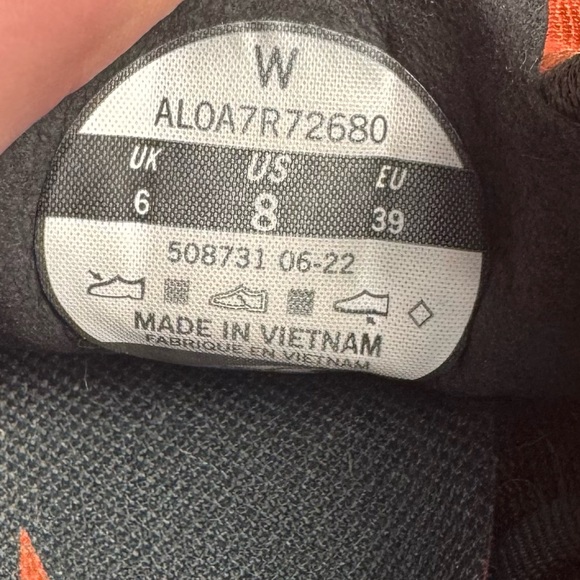 Women’s size 8 Altra Outroad Orange Athletic Running Shoes - Picture 7 of 10